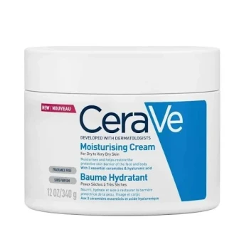 کرم مرطوب کننده و آبرسان سراوی Cerave مناسب پوست خشک و خیلی خشک 340 گرم